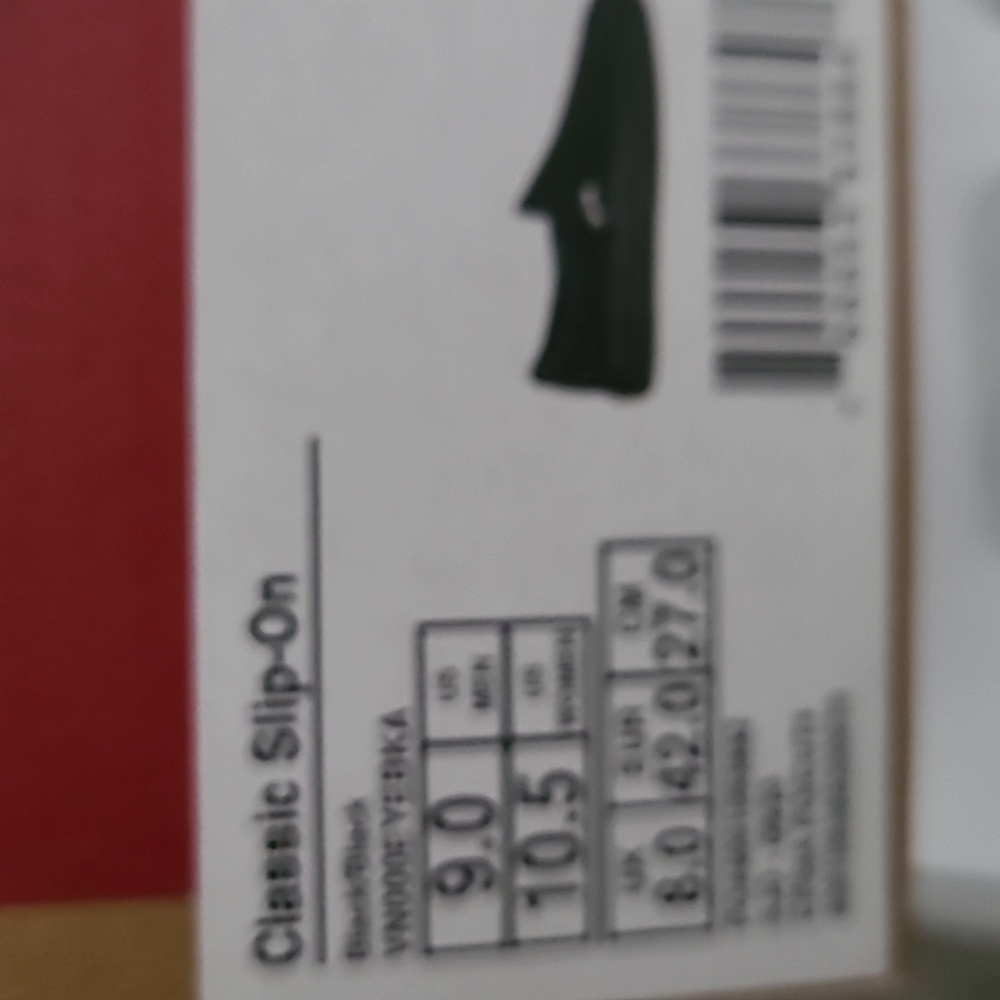 Vans black slip ons comfy cush